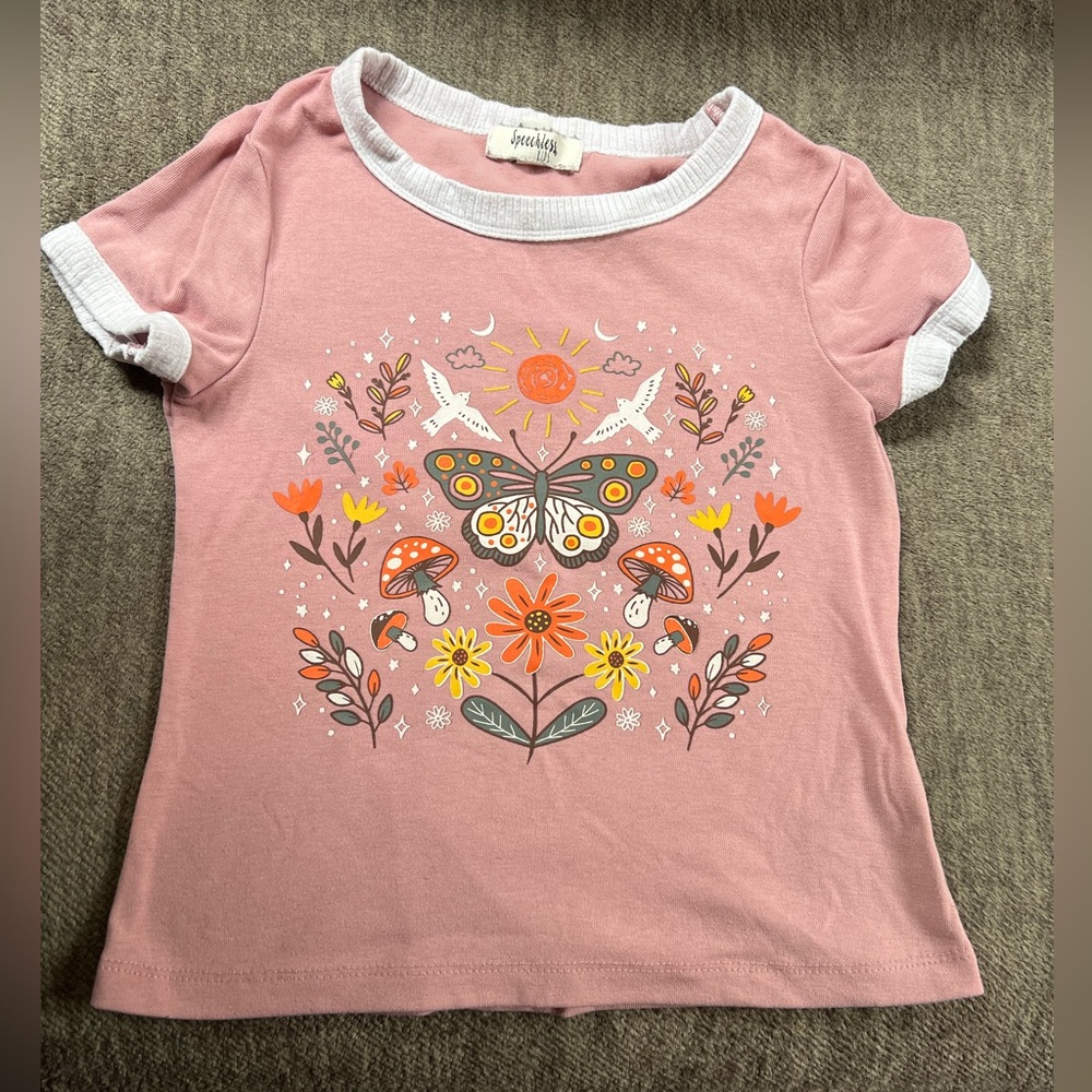💛3 for $16 Sale/Girl’s Mushroom Shirt